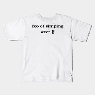 ceo of simping over jj | outer banks pogue life | netflix show obx Kids T-Shirt